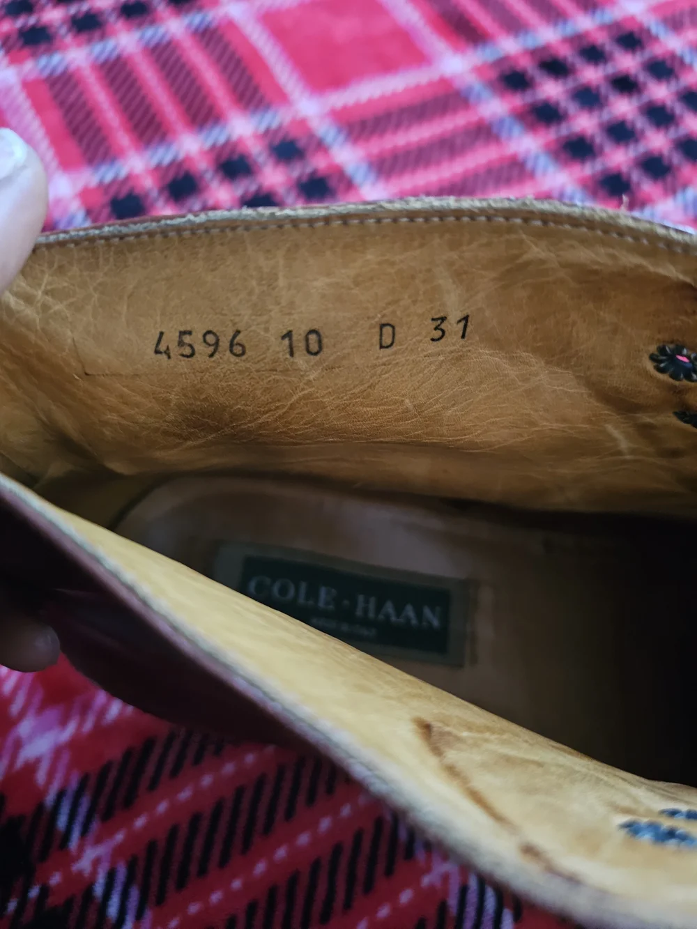 Cole Haan Men's Brown Leather Chukka Boots
